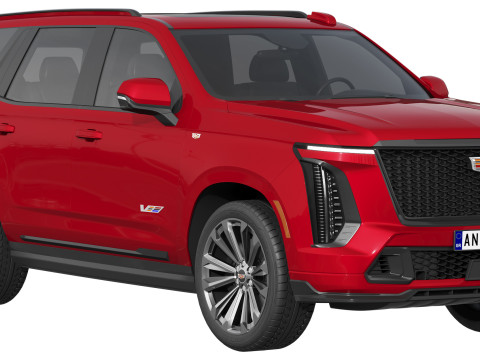 Cadillac Escalade V 2025 3D Model