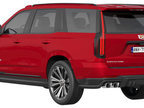 Cadillac Escalade V 2025 3D Model