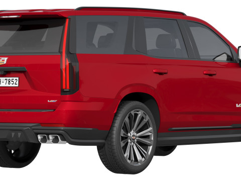 Cadillac Escalade V 2025 3D Model