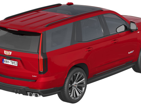 Cadillac Escalade V 2025 3D Model