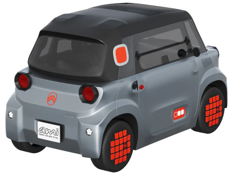 Citroen Ami 2025 3D Model