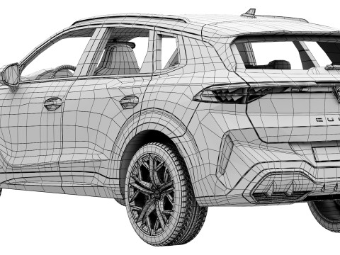 Cupra Terramar 3Dモデル