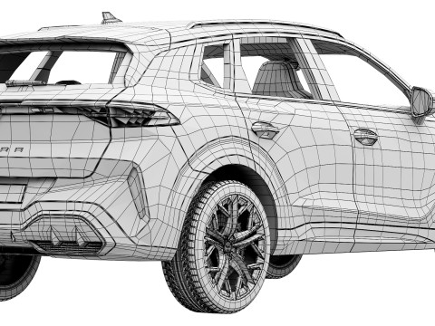Cupra Terramar 3Dモデル