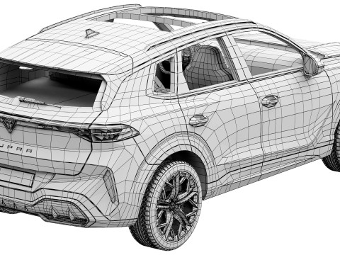 Cupra Terramar 3Dモデル