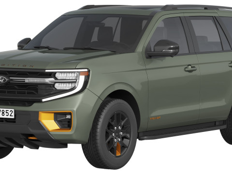 Ford-Expedition Tremor 2025 3D Модель