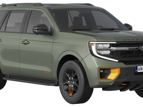Ford-Expedition Tremor 2025 3D Model