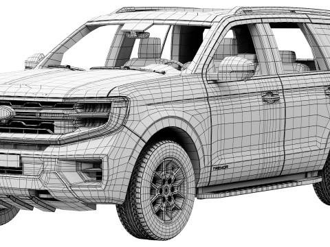 Ford-Expedition Tremor 2025 3D Model