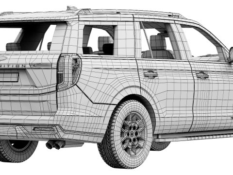 Ford-Expedition Tremor 2025 3D Model