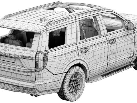 Ford-Expedition Tremor 2025 3D Model