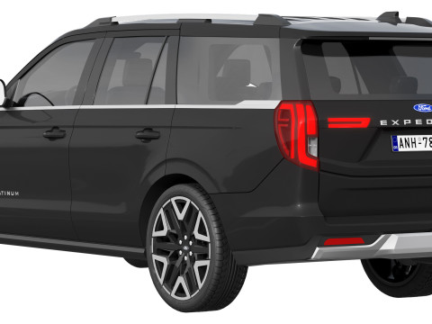 Ford-Expedition 2025 3D Модель