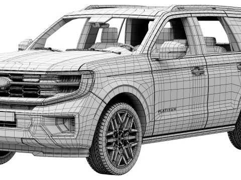 Ford-Expedition 2025 3D Model