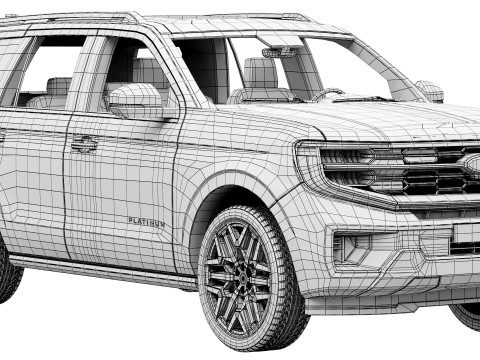 Ford-Expedition 2025 3D Модель