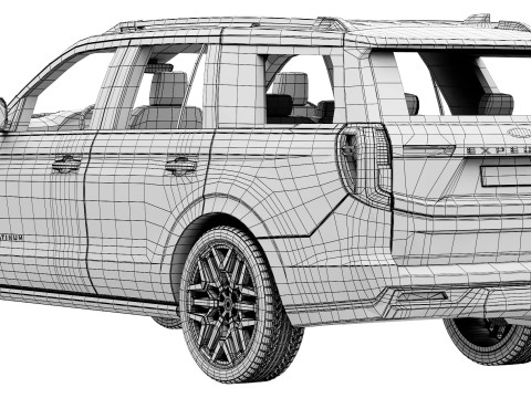 Ford-Expedition 2025 3D Модель