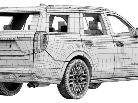 Ford-Expedition 2025 3D Модель