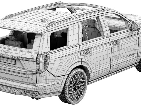Ford-Expedition 2025 3D Модель