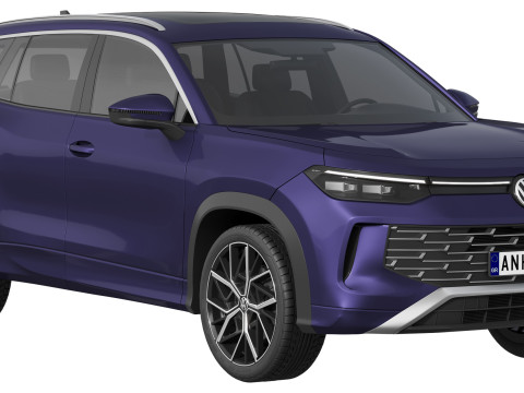 Volkswagen Tayron Model 3D
