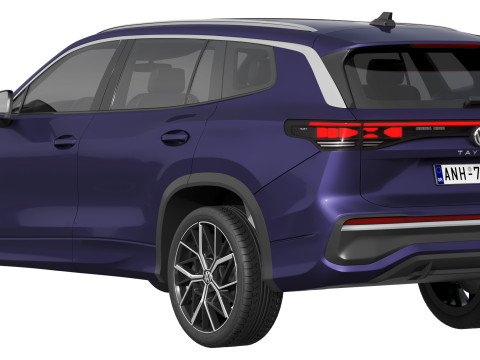 Volkswagen Tayron Model 3D