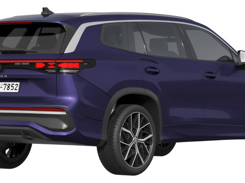 Volkswagen Tayron Model 3D