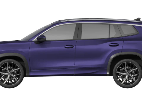 Volkswagen Tayron Modelo 3D