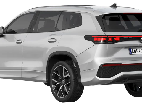 Volkswagen Tayron Linha R Modelo 3D