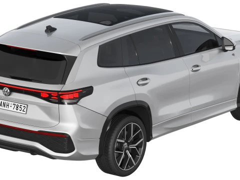 Volkswagen Tayron Linha R Modelo 3D