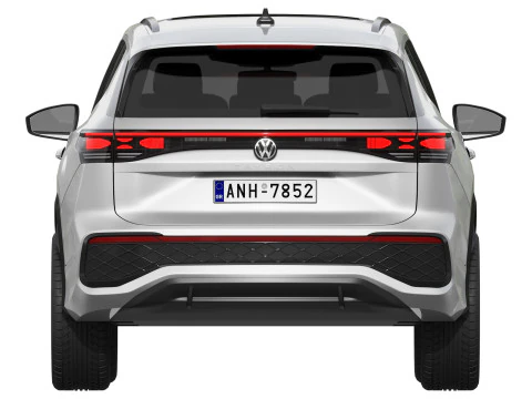 Volkswagen Tayron Linha R Modelo 3D