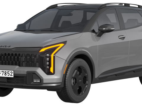 Kia Sportage 2025 3D Model