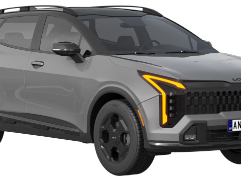 Kia Sportage 2025 Modelo 3D