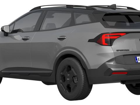 Kia Sportage 2025 Modelo 3D