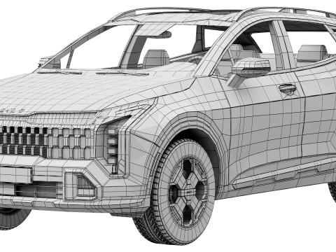 Kia Sportage 2025 Modelo 3D