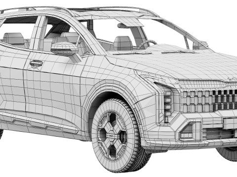 Kia Sportage 2025 Modelo 3D
