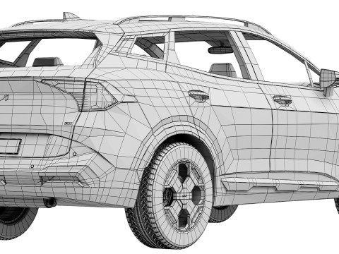 Kia Sportage 2025 Modelo 3D