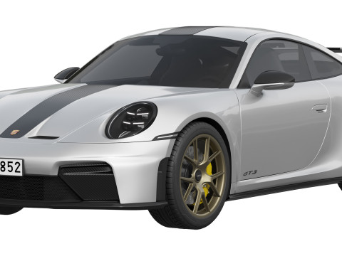 Porsche 911 GT3 2025 3Dモデル