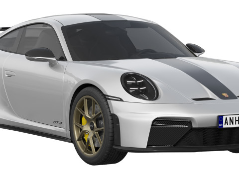 Porsche 911 GT3 2025 3Dモデル
