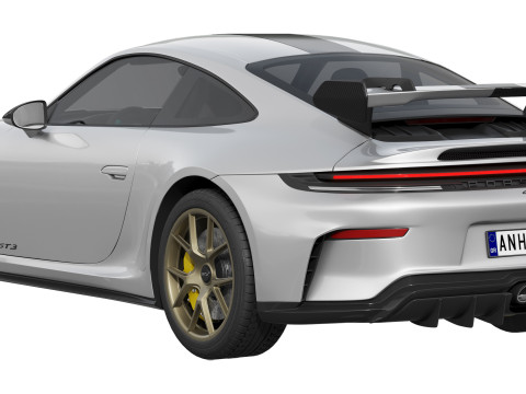 Porsche 911 GT3 2025 3Dモデル