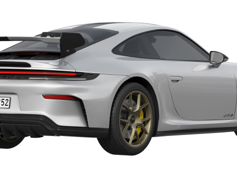 Porsche 911 GT3 2025 3Dモデル