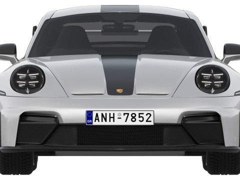 Porsche 911 GT3 2025 3Dモデル