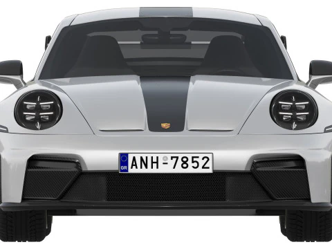 Porsche 911 GT3 2025 3D Model
