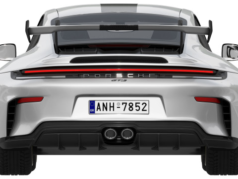 Porsche 911 GT3 2025 3Dモデル