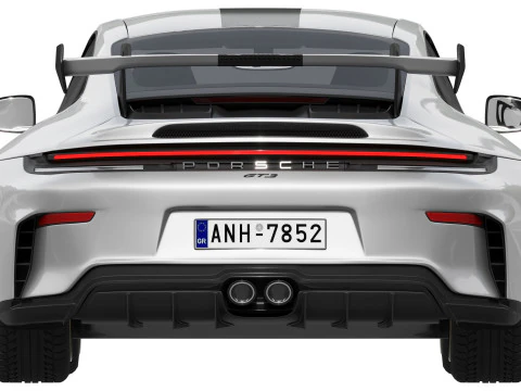 Porsche 911 GT3 2025 3D Model
