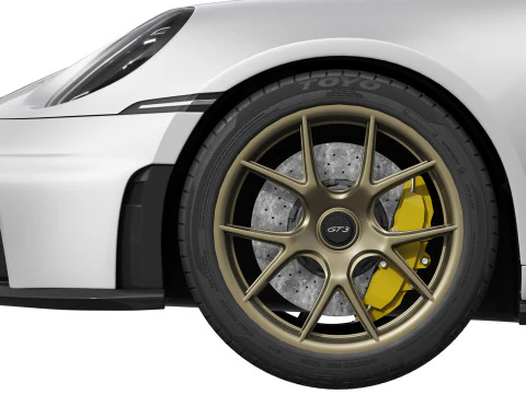 Porsche 911 GT3 2025 3D Model