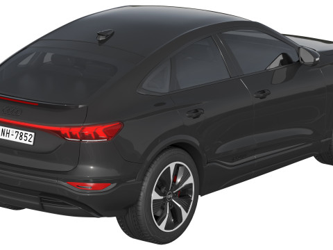 Audi Q6 Sportback e-tron 2025 3Dモデル