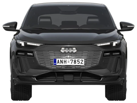 Audi Q6 Sportback e-tron 2025 3D Model