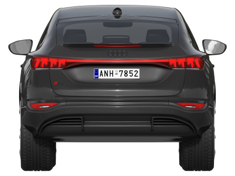 Audi Q6 Sportback e-tron 2025 3Dモデル