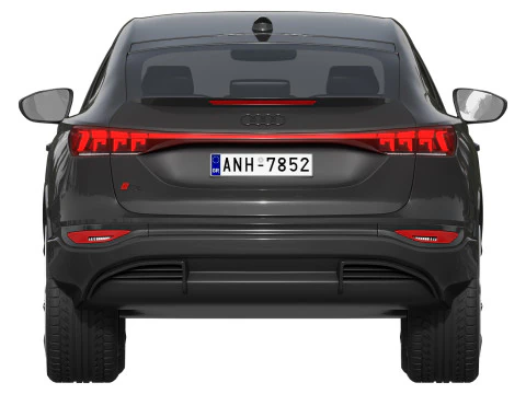 Audi Q6 Sportback e-tron 2025 3D Model