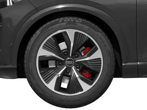 Audi Q6 Sportback e-tron 2025 3Dモデル
