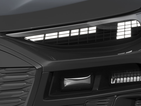 Audi Q6 Sportback e-tron 2025 3Dモデル