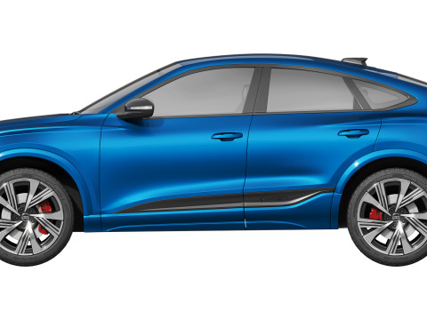 Audi SQ6 Sportback e-tron 2025 3Dモデル