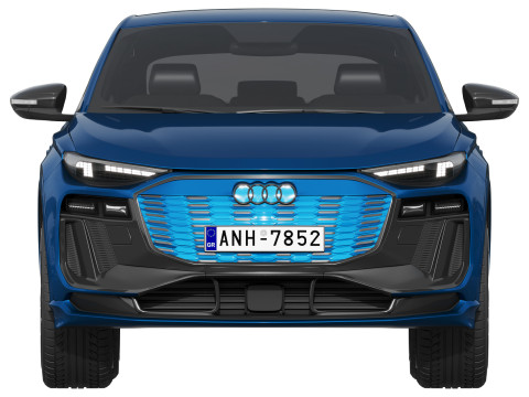 Audi SQ6 Sportback e-tron 2025 3Dモデル