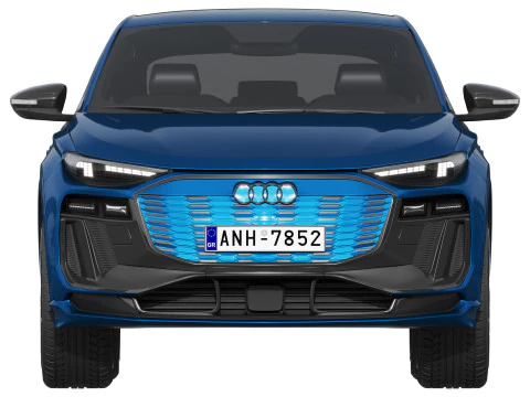 Audi SQ6 Sportback e-tron 2025 3D Model
